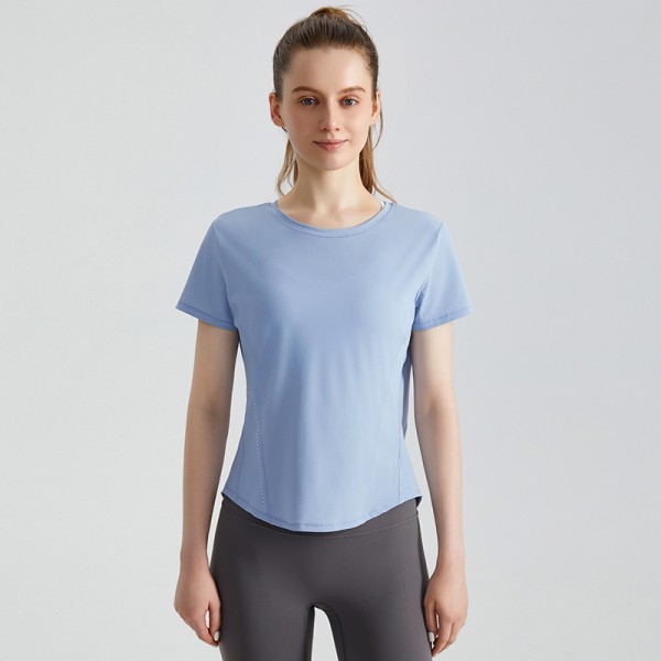 Fitness sports top quick-drying yoga short-sleeved T-shirt DX-5032