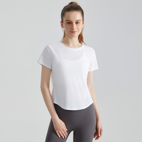Fitness sports top quick-drying yoga short-sleeved T-shirt DX-5032